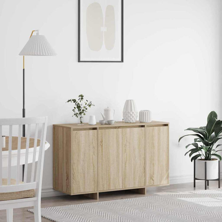 Sideboard Sonoma-eg 120 x 41 x 75 cm Konstrueret træ