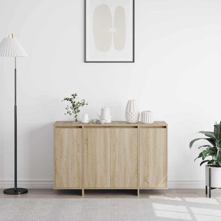 Sideboard Sonoma-eg 120 x 41 x 75 cm Konstrueret træ