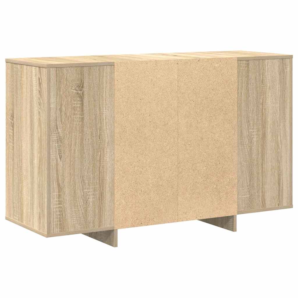 Sideboard Sonoma-eg 120 x 41 x 75 cm Konstrueret træ