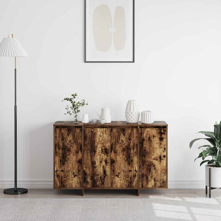 Sideboard Røget eg 120 x 41 x 75 cm Konstrueret træ