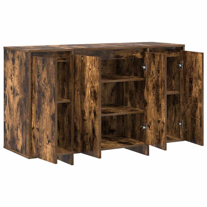 Sideboard Røget eg 120 x 41 x 75 cm Konstrueret træ