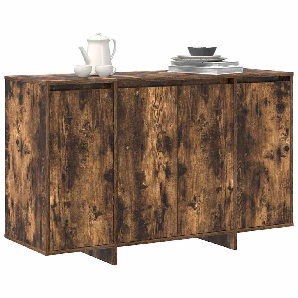 Sideboard Røget eg 120 x 41 x 75 cm Konstrueret træ
