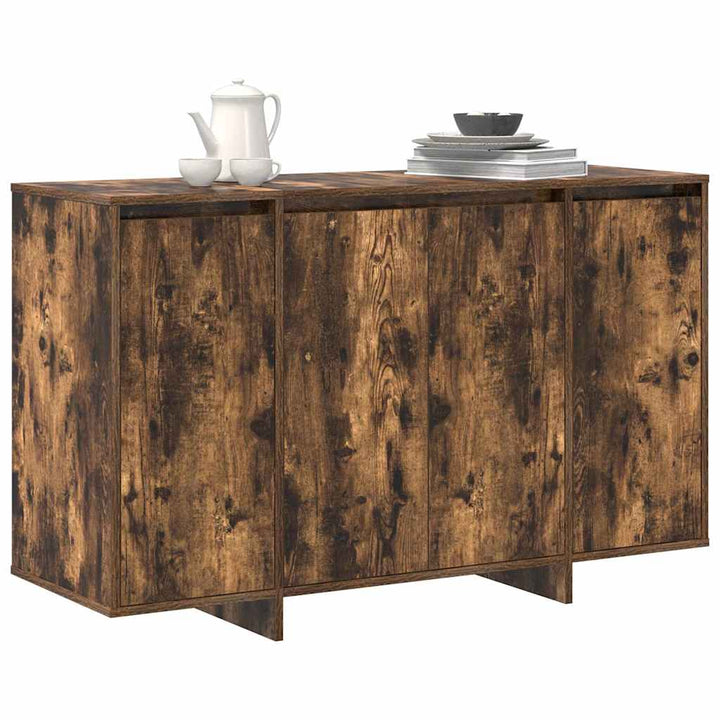 Sideboard Røget eg 120 x 41 x 75 cm Konstrueret træ