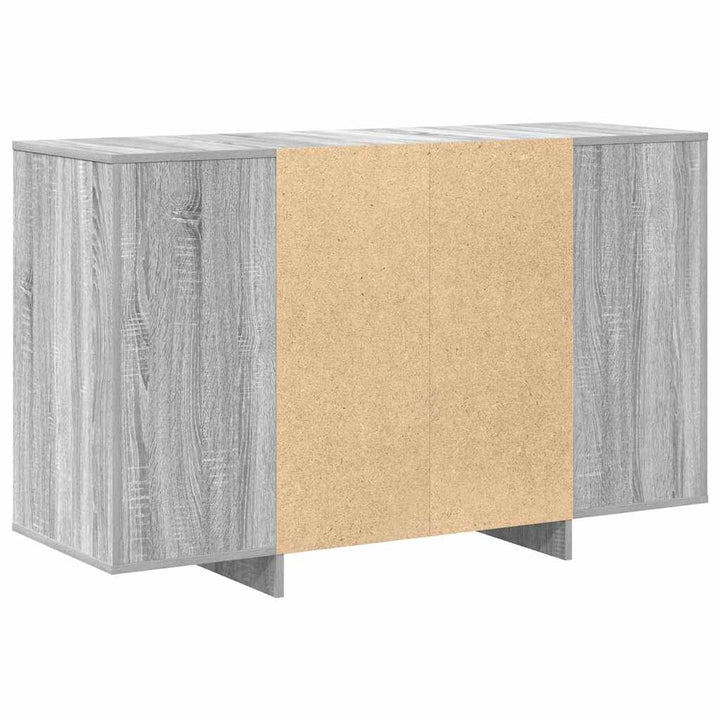 Sideboard Grå sonoma-eg 120 x 41 x 75 cm Konstrueret træ