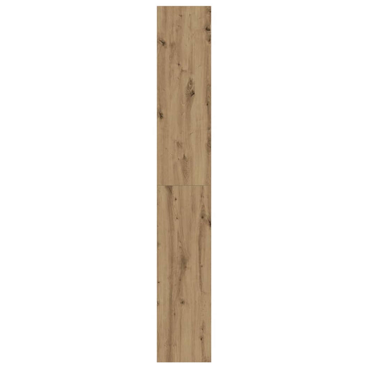 Bogreol med hylde artisan eg 80 x 30 x 198 cm Konstrueret træ
