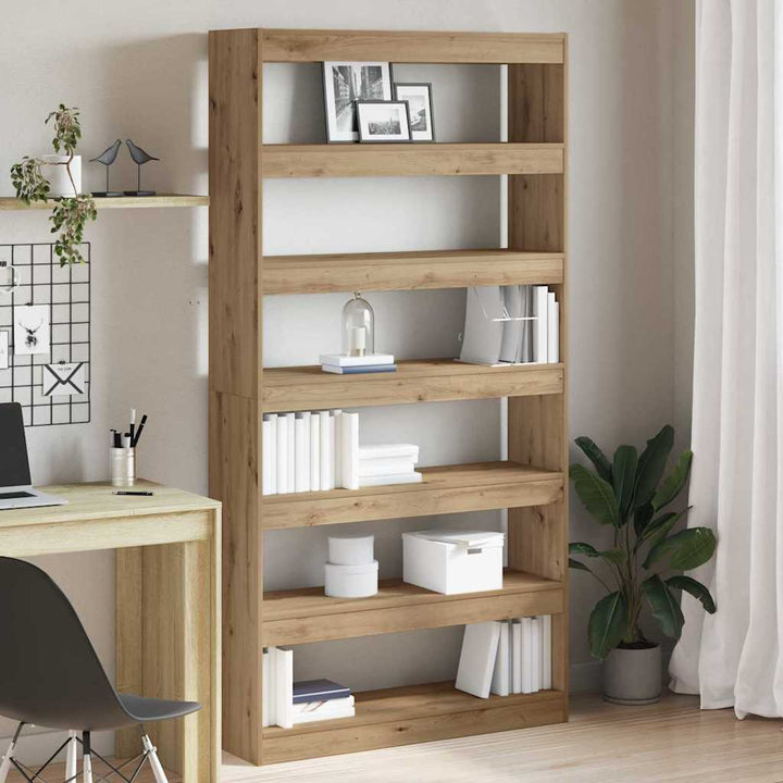 Bogskab Beige Konstrueret træ