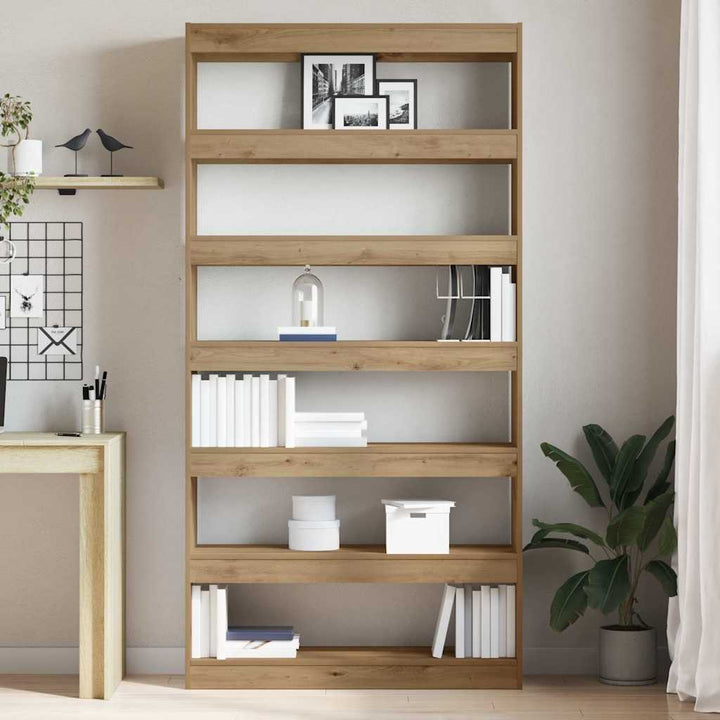 Bogskab Beige Konstrueret træ