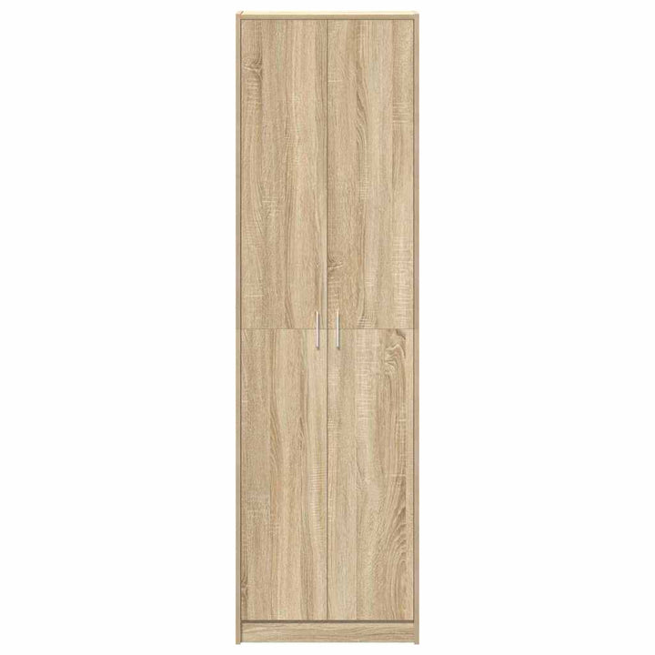 Garderobeskab Sonoma-eg 55 x 25 x 189 cm Konstrueret træ