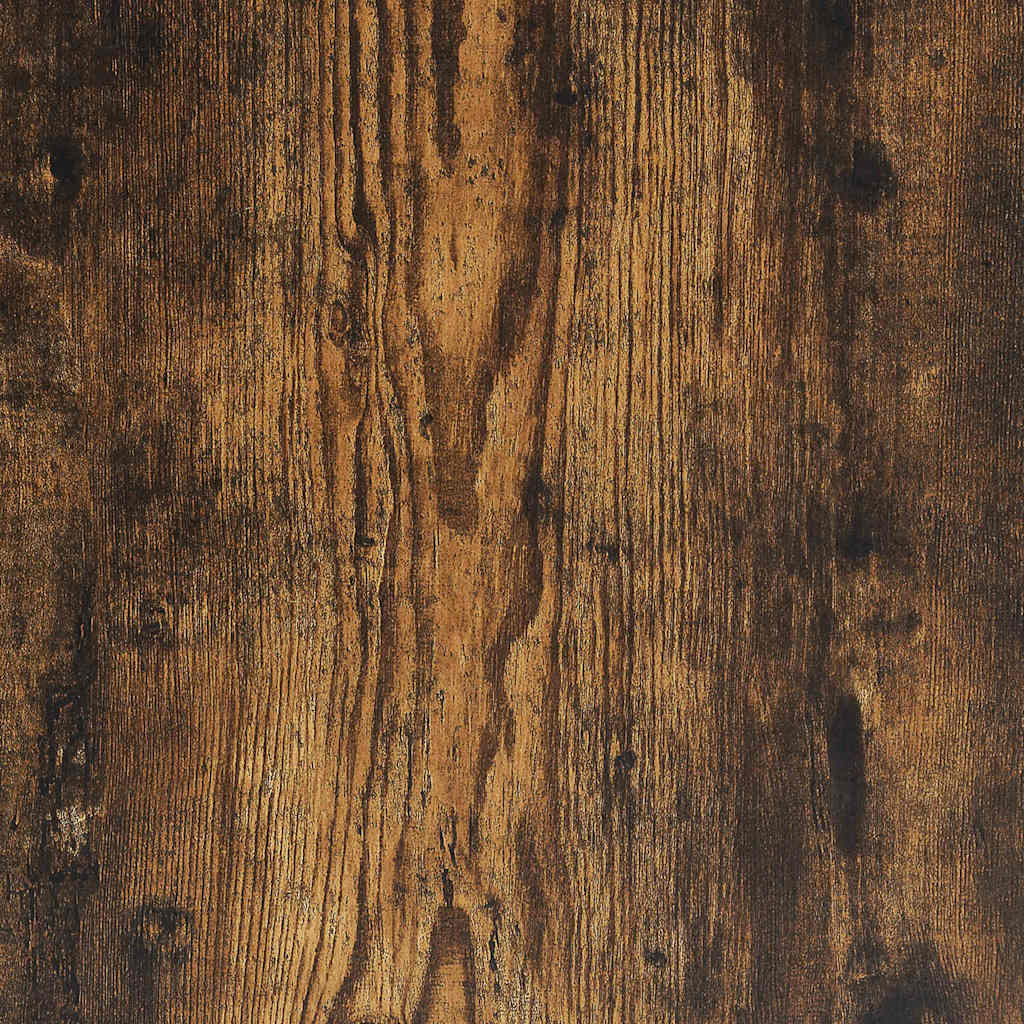 Garderobeskab med dør Røget eg 55 x 25 x 189 cm Konstrueret træ