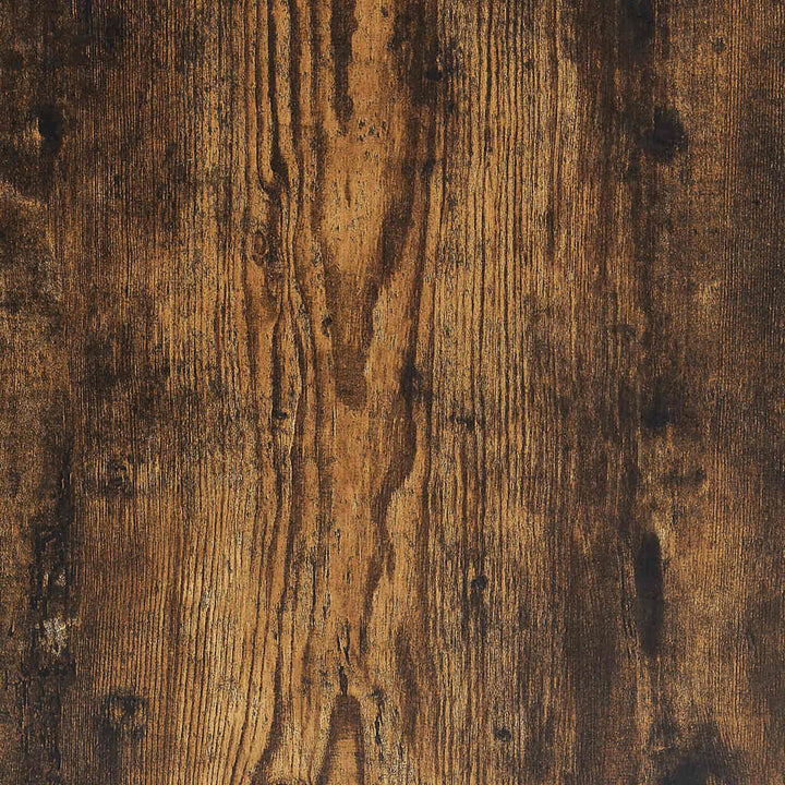 Garderobeskab med dør Røget eg 55 x 25 x 189 cm Konstrueret træ