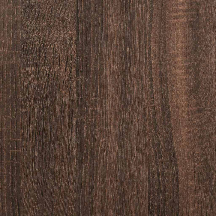 Garderobeskab med dør Brun eg 55 x 25 x 189 cm Konstrueret træ