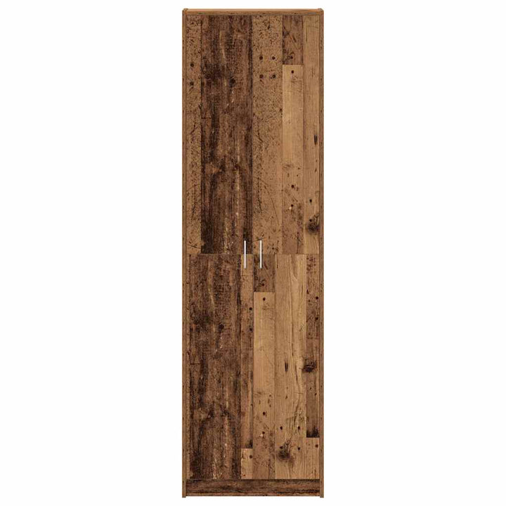 Garderobeskab Gammelt træ 55 x 25 x 189 cm Konstrueret træ