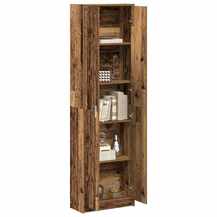 Garderobeskab Gammelt træ 55 x 25 x 189 cm Konstrueret træ