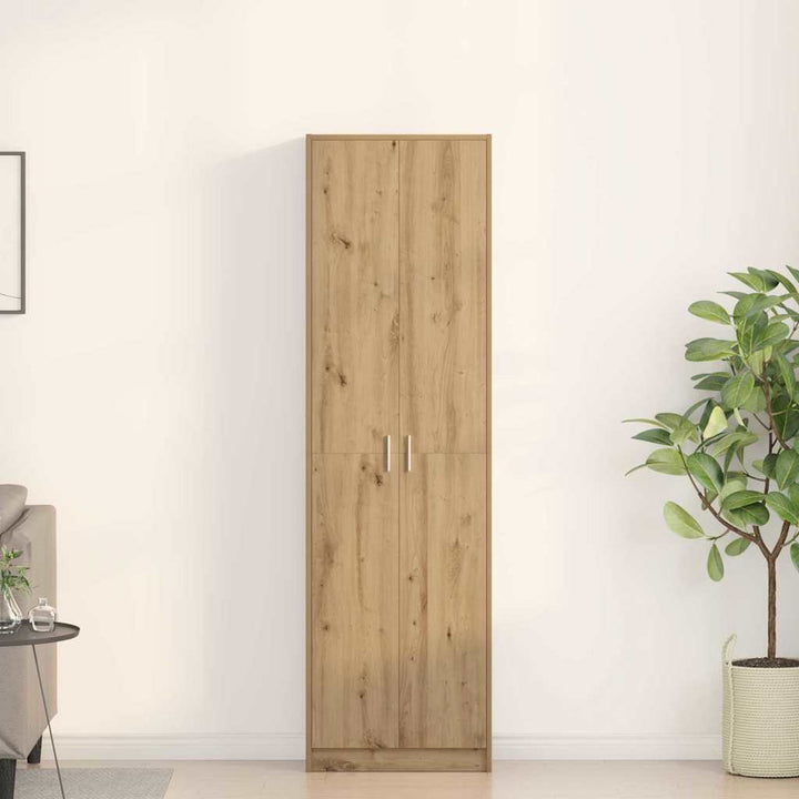 Garderobeskab artisan eg 55 x 25 x 189 cm Konstrueret træ