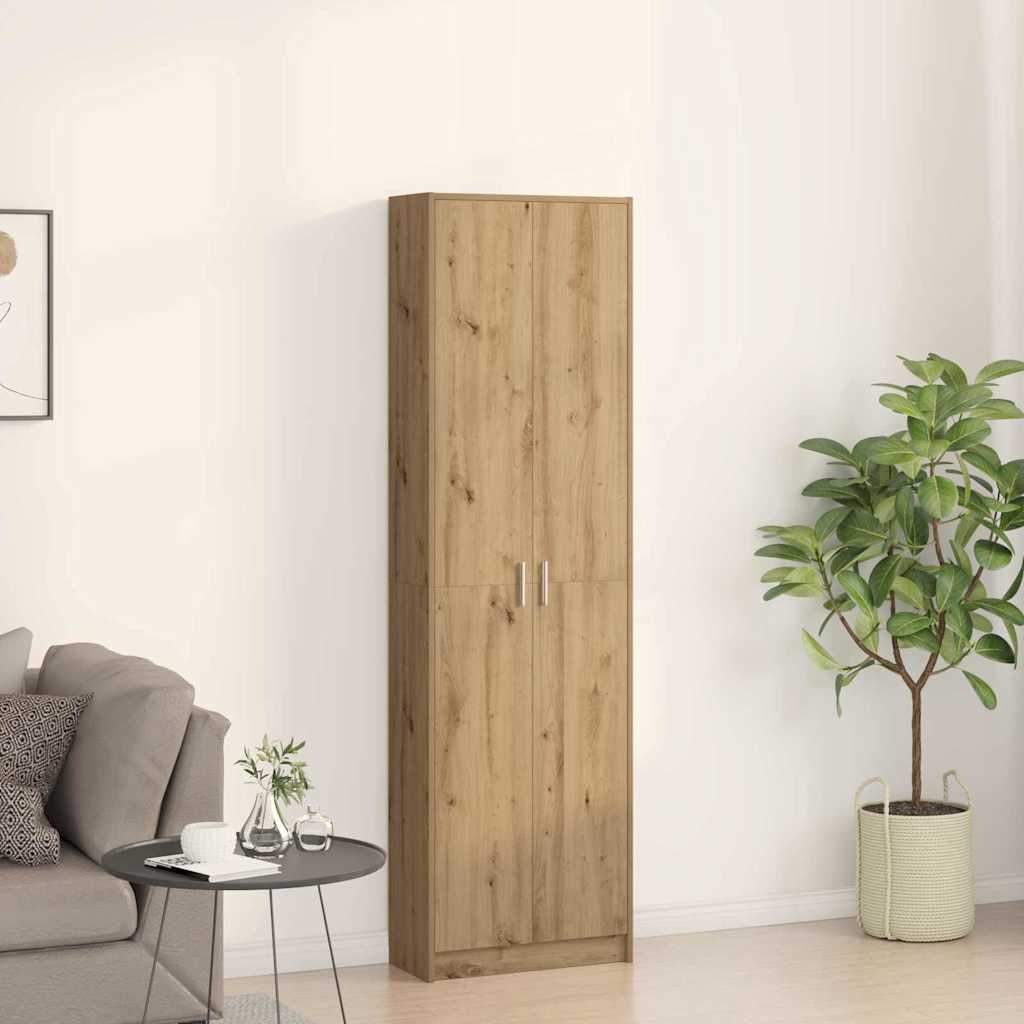 Garderobeskab artisan eg 55 x 25 x 189 cm Konstrueret træ