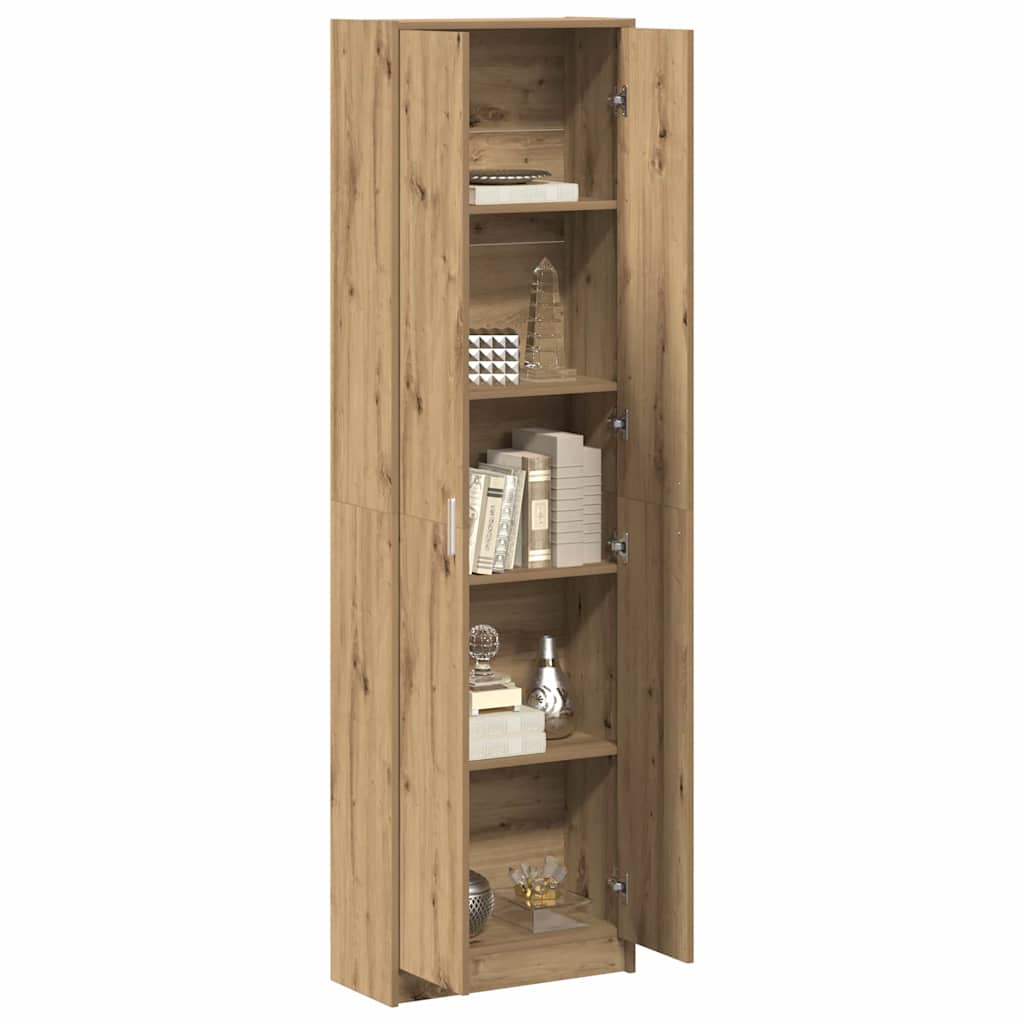 Garderobeskab artisan eg 55 x 25 x 189 cm Konstrueret træ