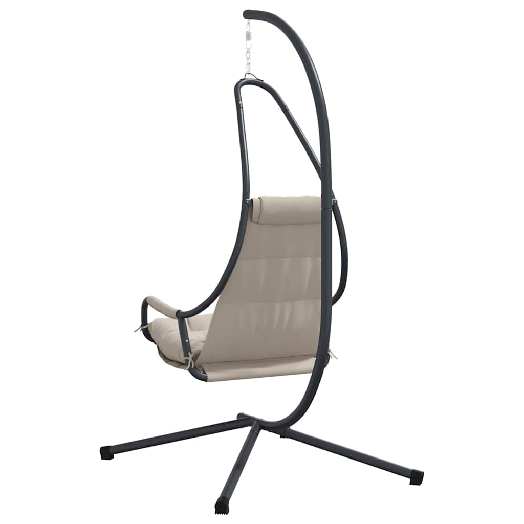 Hængende æggestol Gråbrun 94 x 107 x 196.5 cm Stål