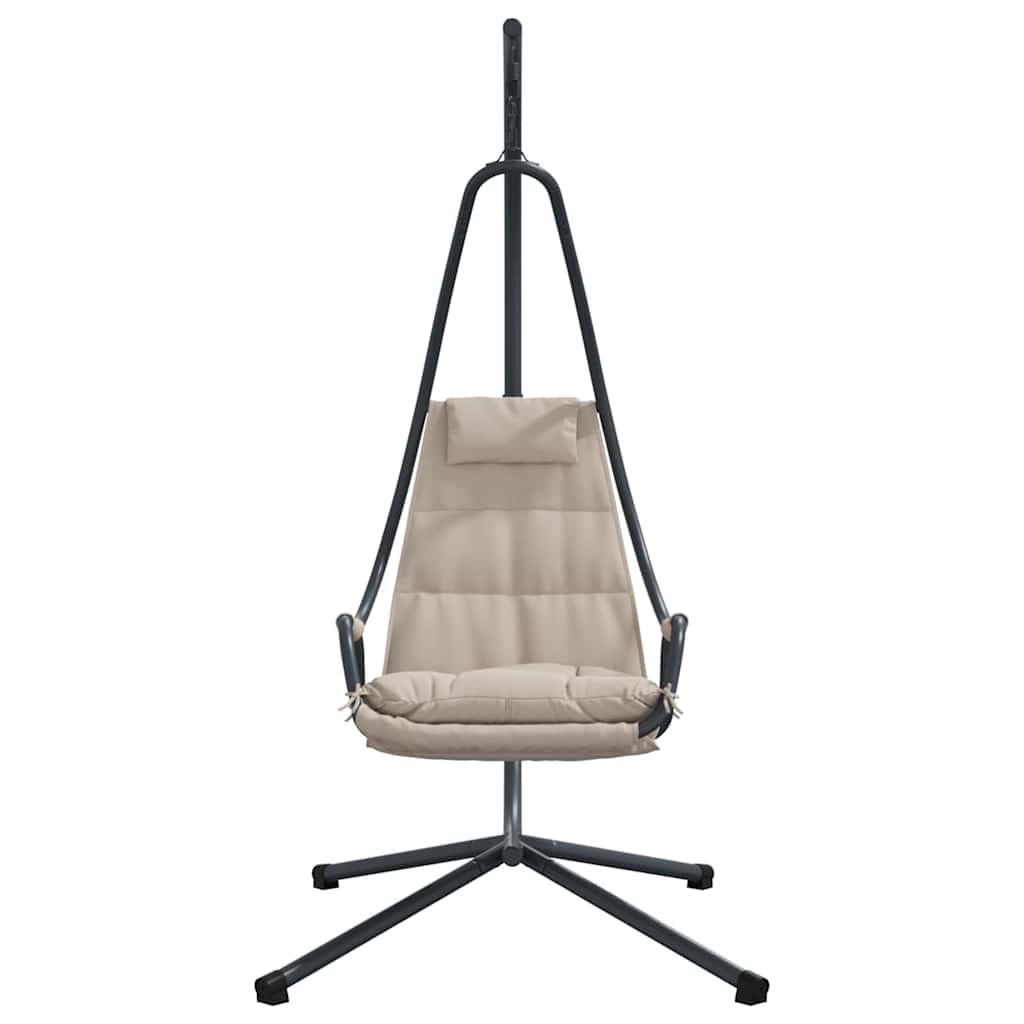 Hængende æggestol Gråbrun 94 x 107 x 196.5 cm Stål