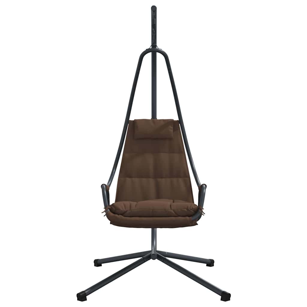 Hængende æggestol Brun 94 x 107 x 196.5 cm Stål