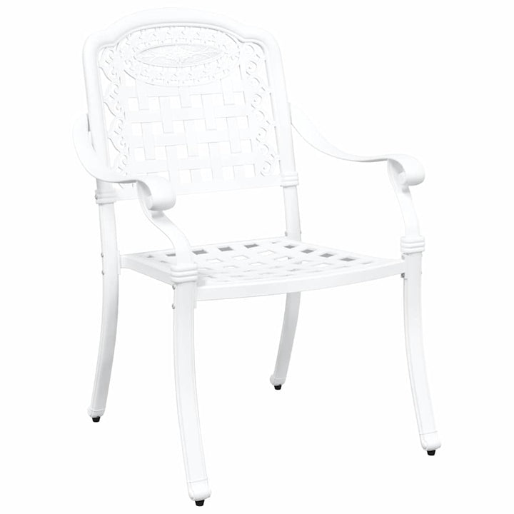 Have Stol 2 pcs Hvid 55 x 56.5 x 91cm Aluminium