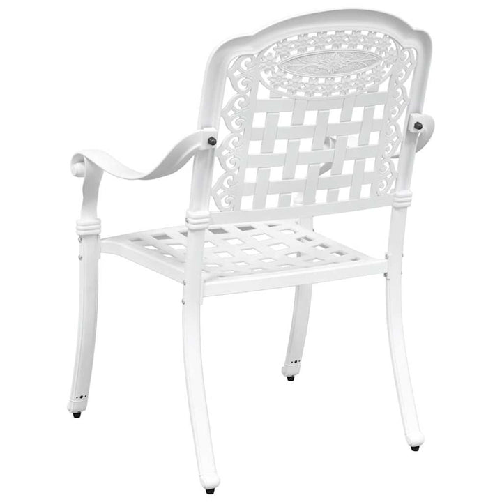 Have Stol 2 pcs Hvid 55 x 56.5 x 91cm Aluminium