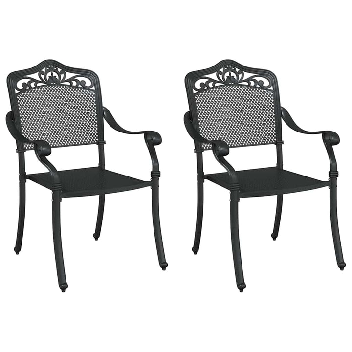 Have Stol 2 pcs Sort 55 x 56.5 x 91cm Aluminium