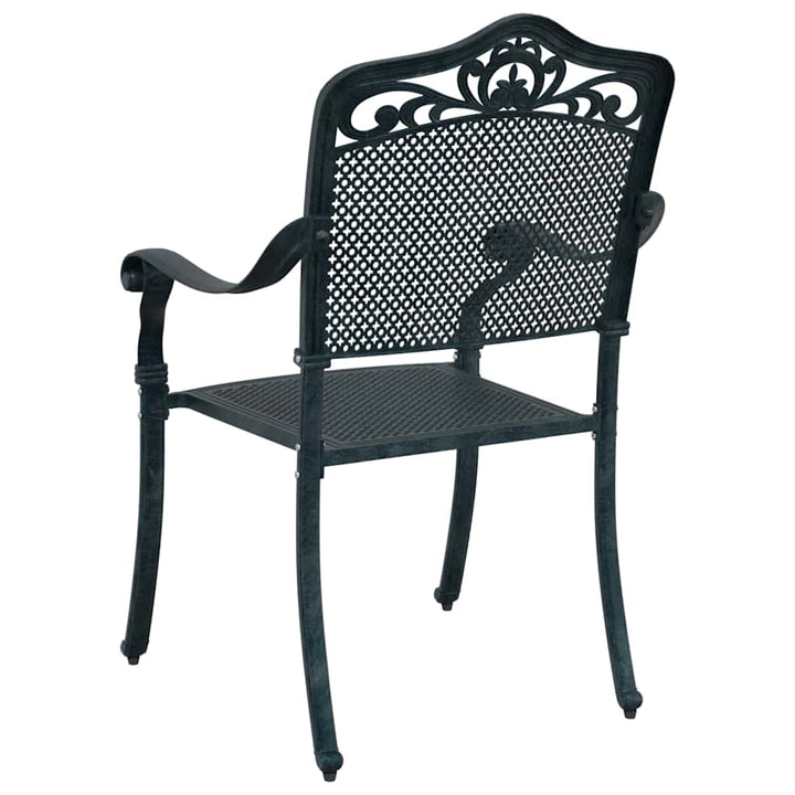 Have Stol 2 pcs Grøn 55 x 56.5 x 91cm Aluminium