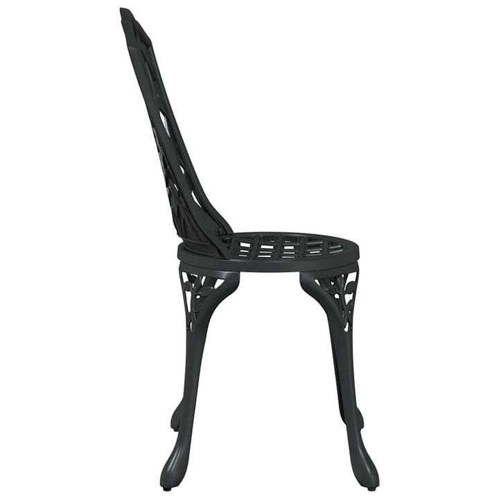 Have Stol 2 pcs Sort 55 x 56.5 x 91cm Aluminium