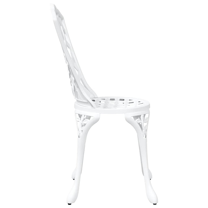 Have Stol 2 pcs Hvid 55 x 56.5 x 91cm Aluminium