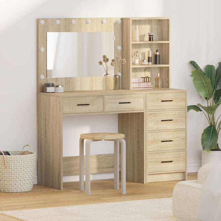 Klædeskab med skuffe Brun 78.5 x 41 x 135 cm Konstrueret træ
