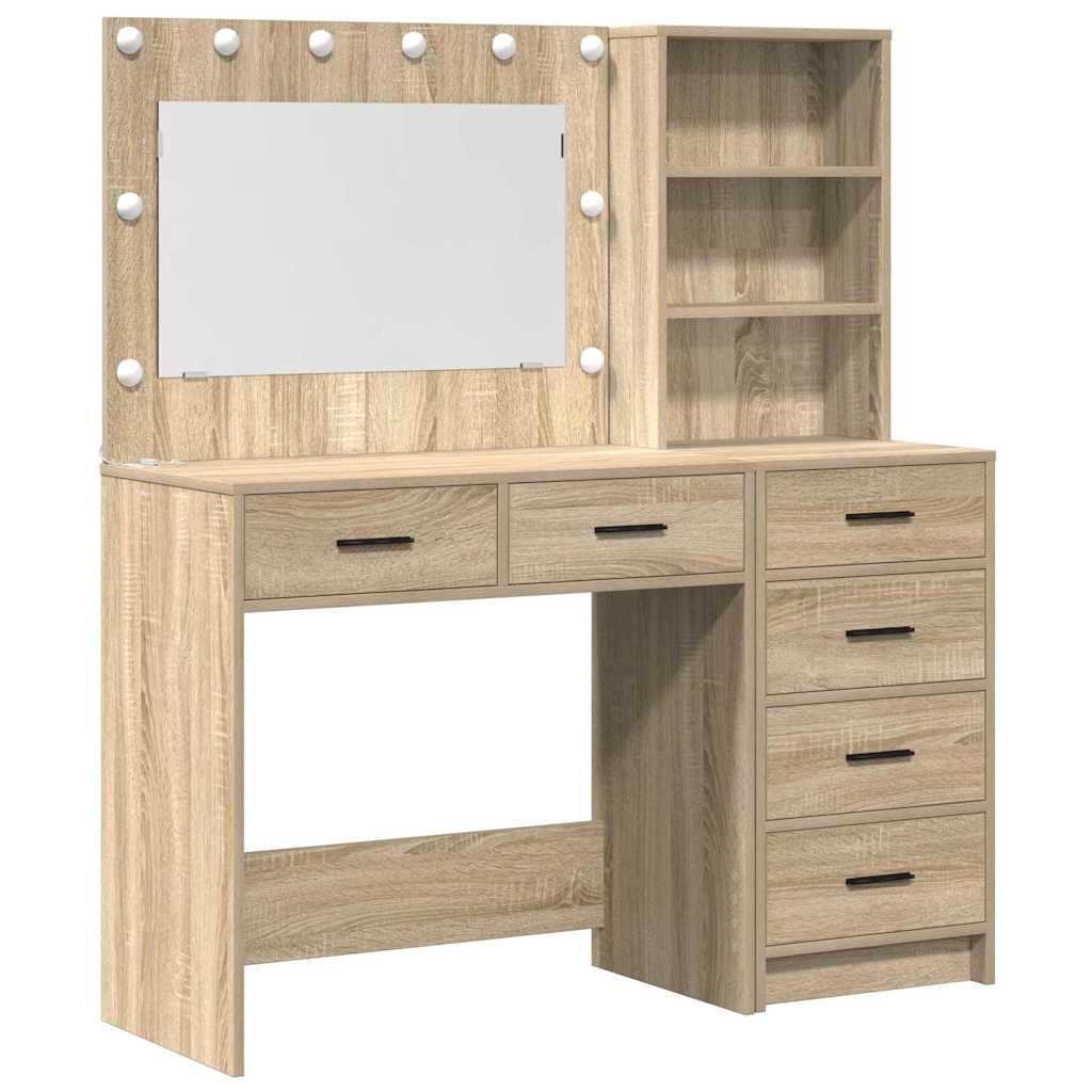 Klædeskab med skuffe Brun 78.5 x 41 x 135 cm Konstrueret træ