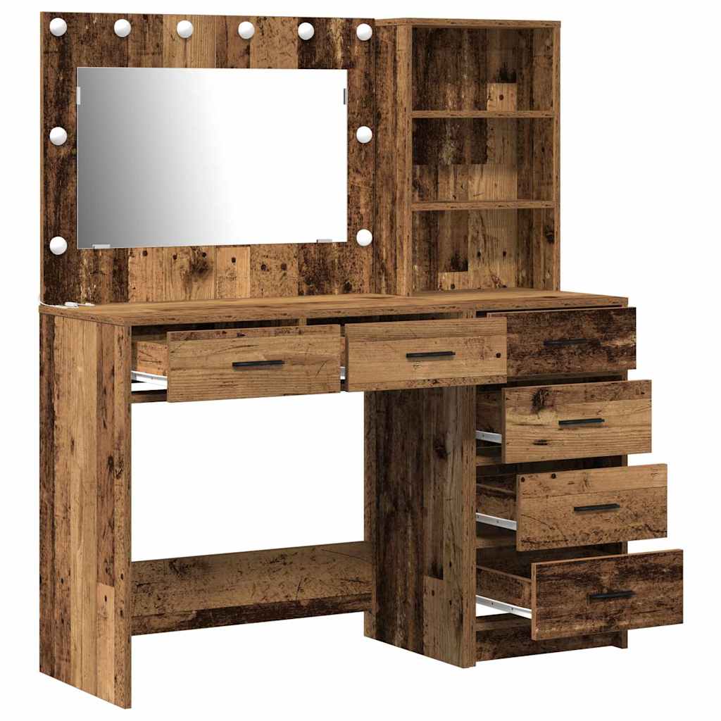 Klædeskab med skuffe Brun 78.5 x 41 x 135 cm Konstrueret træ