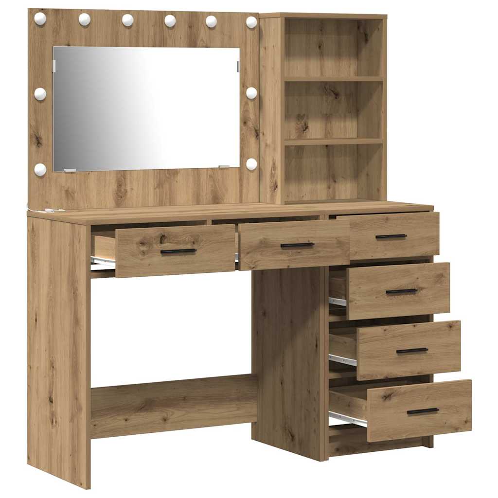 Klædeskab med skuffe Brun 78.5 x 41 x 135 cm Konstrueret træ