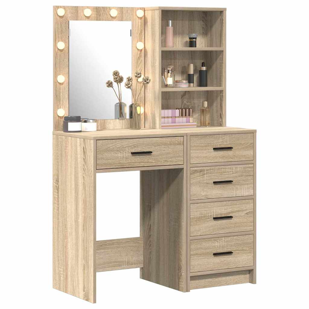 Klædeskab med hylde 2 pcs Brun 50 x 41 x 135 cm Konstrueret træ