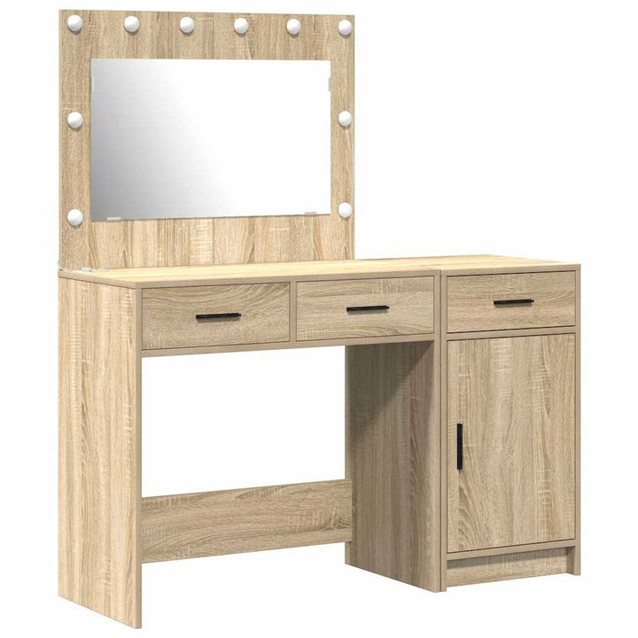 Klædeskab med skuffe 2 pcs Brun 40 x 41 x 75 cm Konstrueret træ