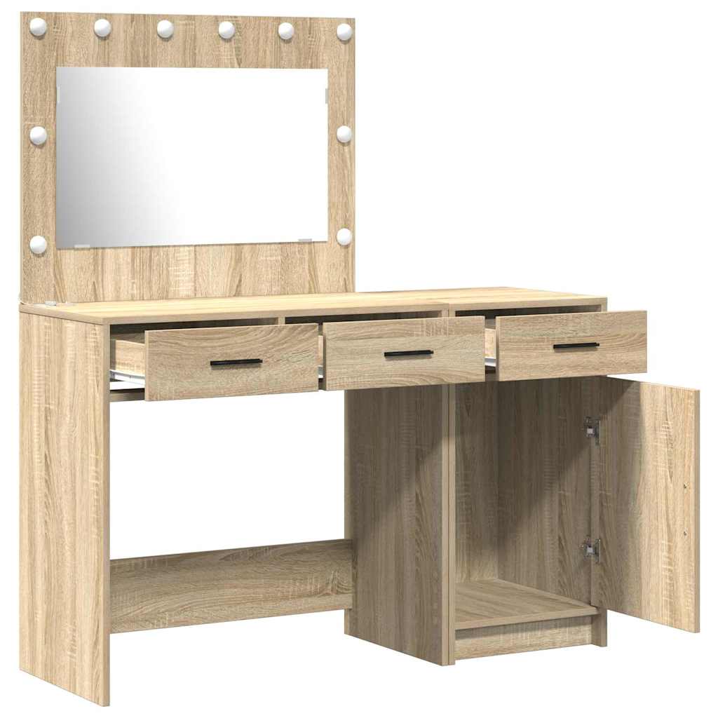 Klædeskab med skuffe 2 pcs Brun 40 x 41 x 75 cm Konstrueret træ