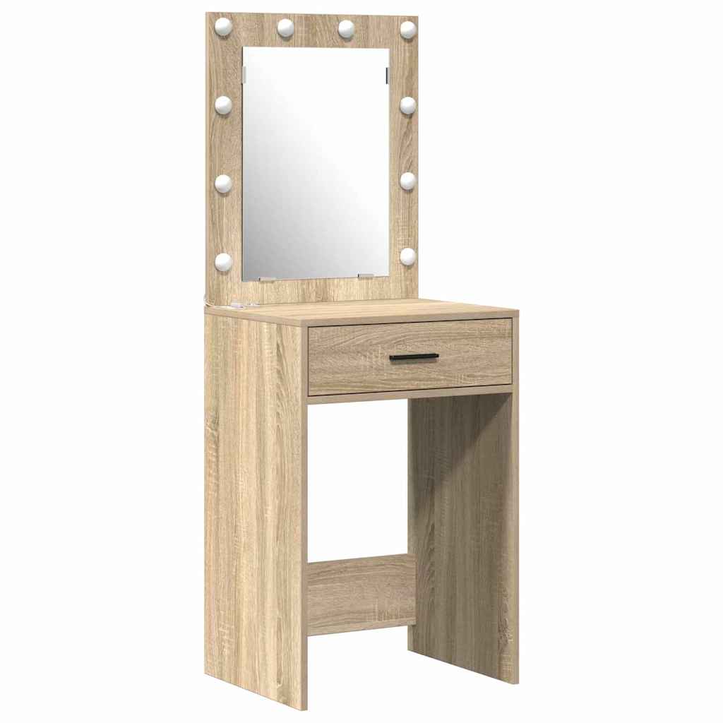 Klædeskab med dør 2 pcs Brun 50 x 41 x 135 cm Konstrueret træ