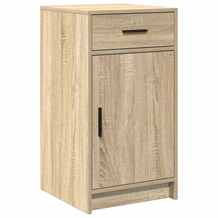 Klædeskab med dør 2 pcs Brun 50 x 41 x 135 cm Konstrueret træ