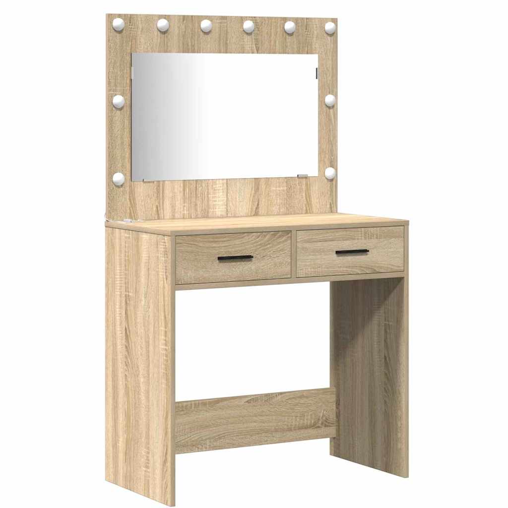 Klædeskab med dør 2 pcs Brun 78.5 x 41 x 135 cm Konstrueret træ