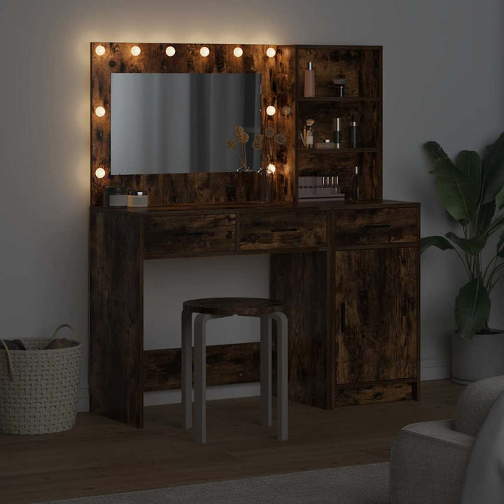 Klædeskab med dør 2 pcs Brun 78.5 x 41 x 135 cm Konstrueret træ