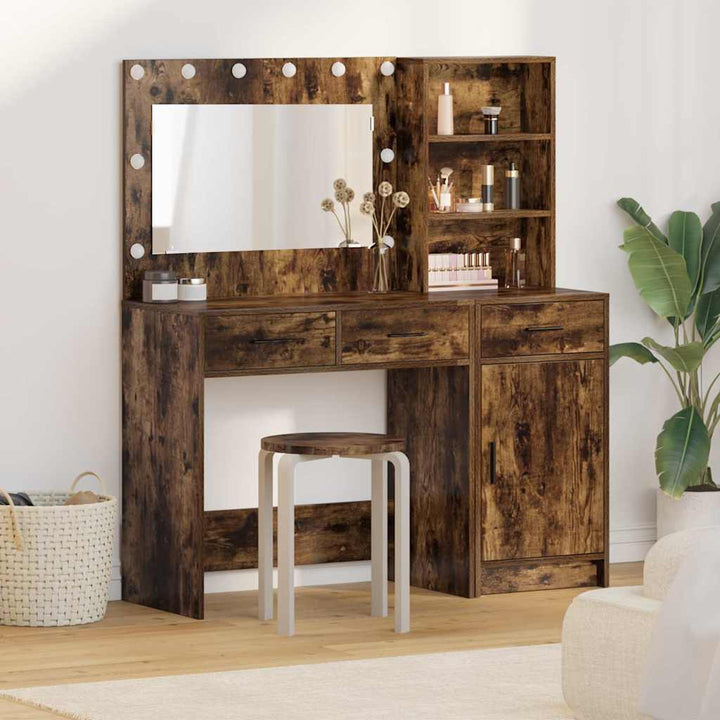 Klædeskab med dør 2 pcs Brun 78.5 x 41 x 135 cm Konstrueret træ