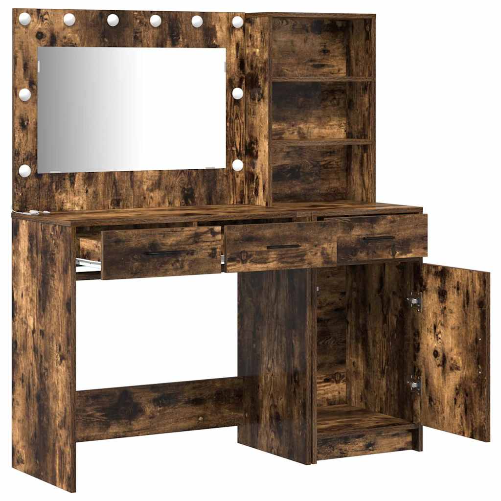 Klædeskab med dør 2 pcs Brun 78.5 x 41 x 135 cm Konstrueret træ