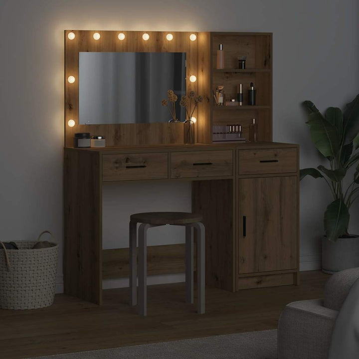 Klædeskab med dør 2 pcs Brun 78.5 x 41 x 135 cm Konstrueret træ