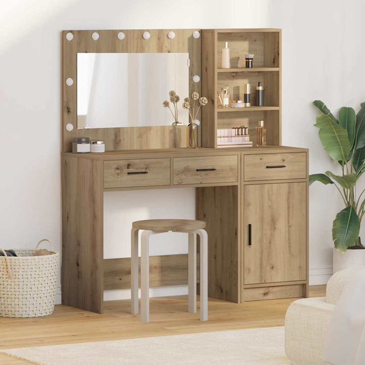 Klædeskab med dør 2 pcs Brun 78.5 x 41 x 135 cm Konstrueret træ