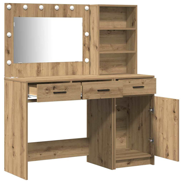 Klædeskab med dør 2 pcs Brun 78.5 x 41 x 135 cm Konstrueret træ