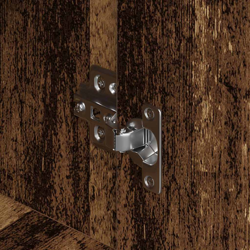 Sideboards 2 pcs Gammelt træ 79 x 38 x 80 cm Konstrueret træ