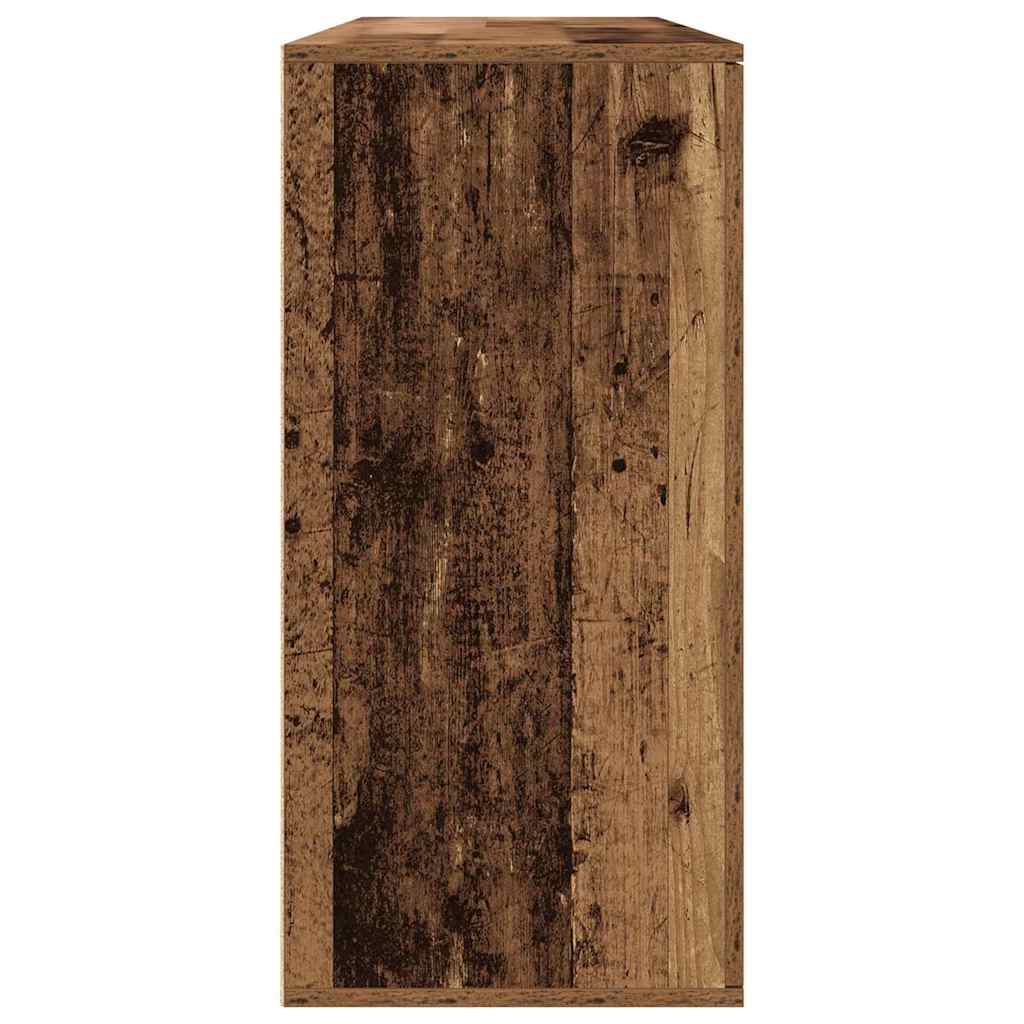 Sideboards 2 pcs Gammelt træ 79 x 38 x 80 cm Konstrueret træ