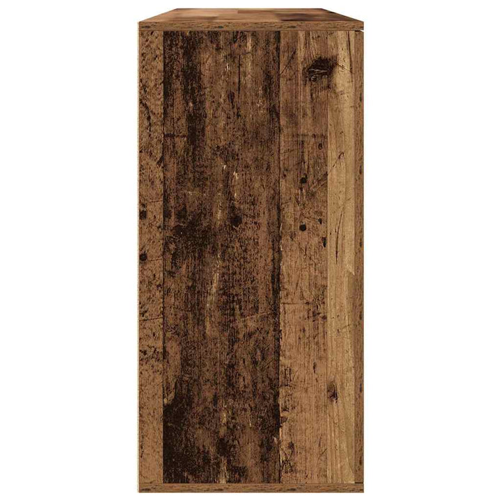 Sideboards 2 pcs Gammelt træ 79 x 38 x 80 cm Konstrueret træ