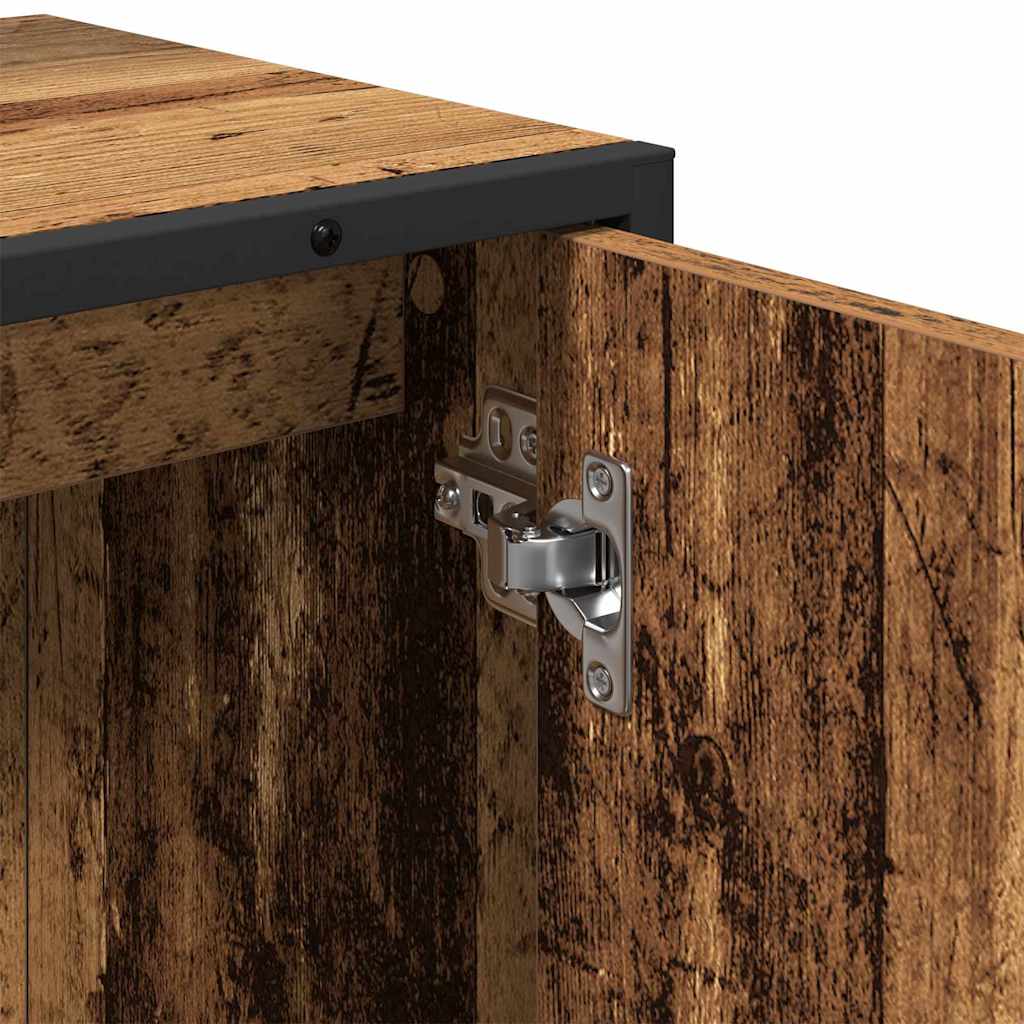 Badeværelsesmøbel sæt med opbevaring 2 pcs Brun 60 x 30 x 60 cm