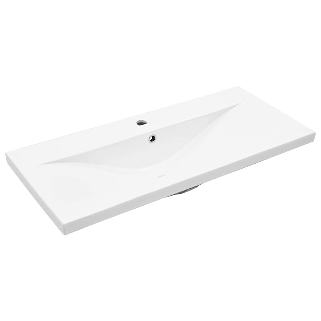 Badeværelsesmøbel sæt med dør 3 pcs Sort eg 90 x 38.5 x 46 cm
